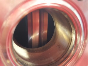 Thumbnail image of UHV Vacuum Chamber Balzers Lab Flanges EELS / VSW-EELS, Preparation