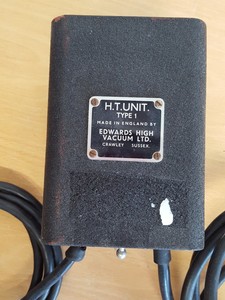 Thumbnail image of Edwards High Vacuum Ltd H.F. Tester Model T.2. & H.T. Unit Type 1 Lab