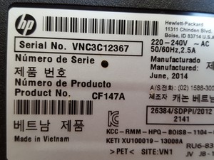 Thumbnail image of HP Laser Printer Laser Pro 200 
