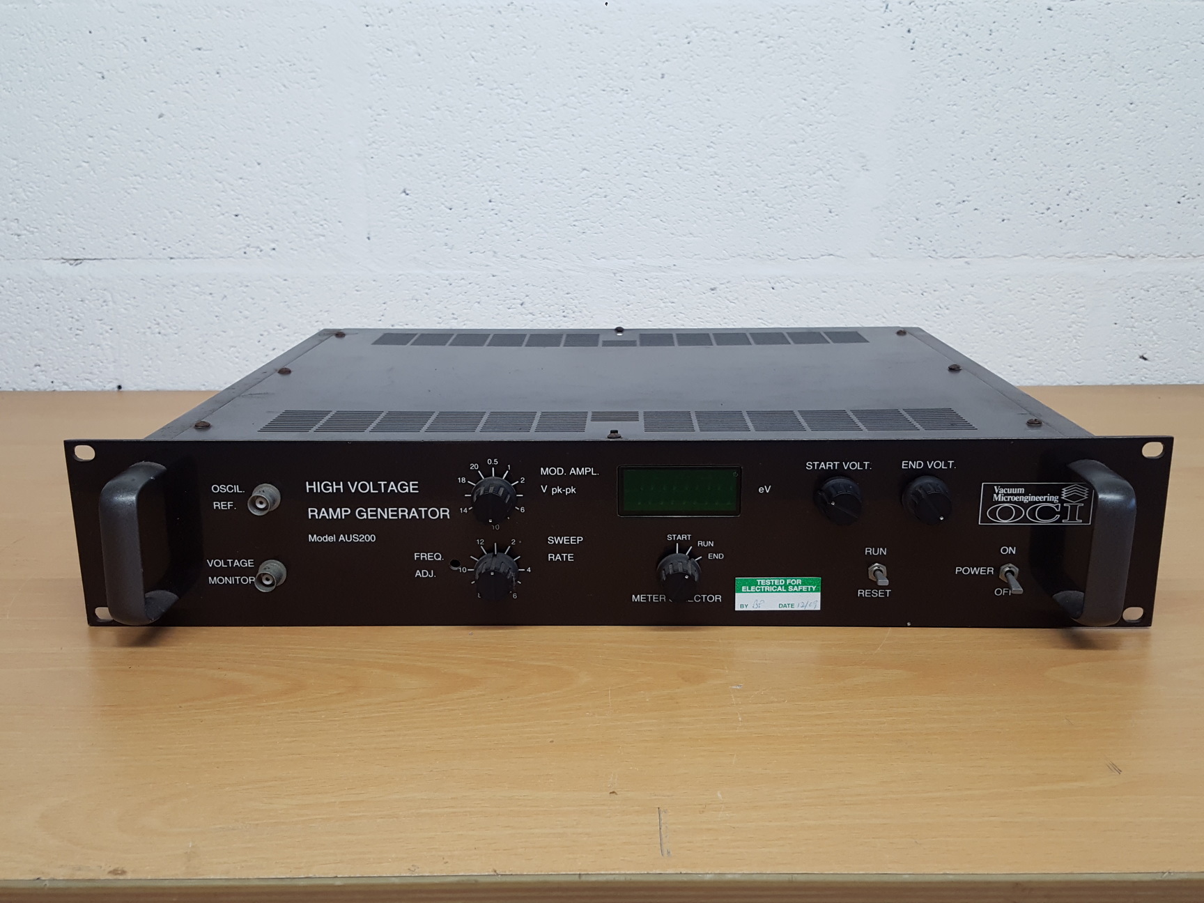 Image of OCI Vacuum Microengineering High Voltage Ramp Generator Model AUS200 Lab
