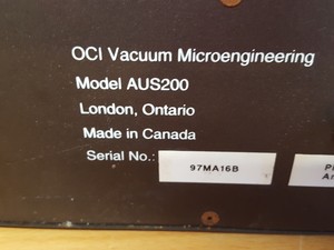 Thumbnail image of OCI Vacuum Microengineering High Voltage Ramp Generator Model AUS200 Lab