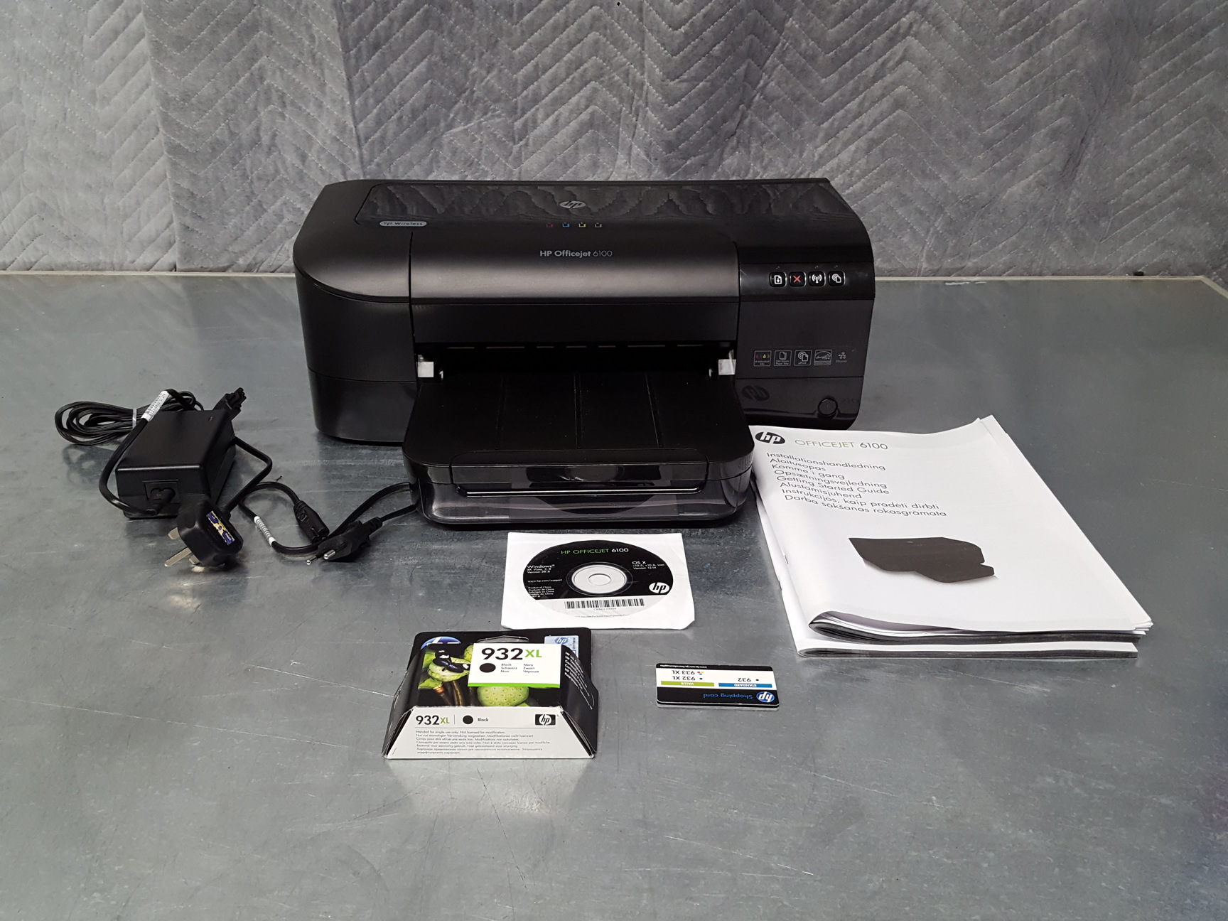 Image of HP 6100 Colour Inkjet Printer with 932 XL Ink