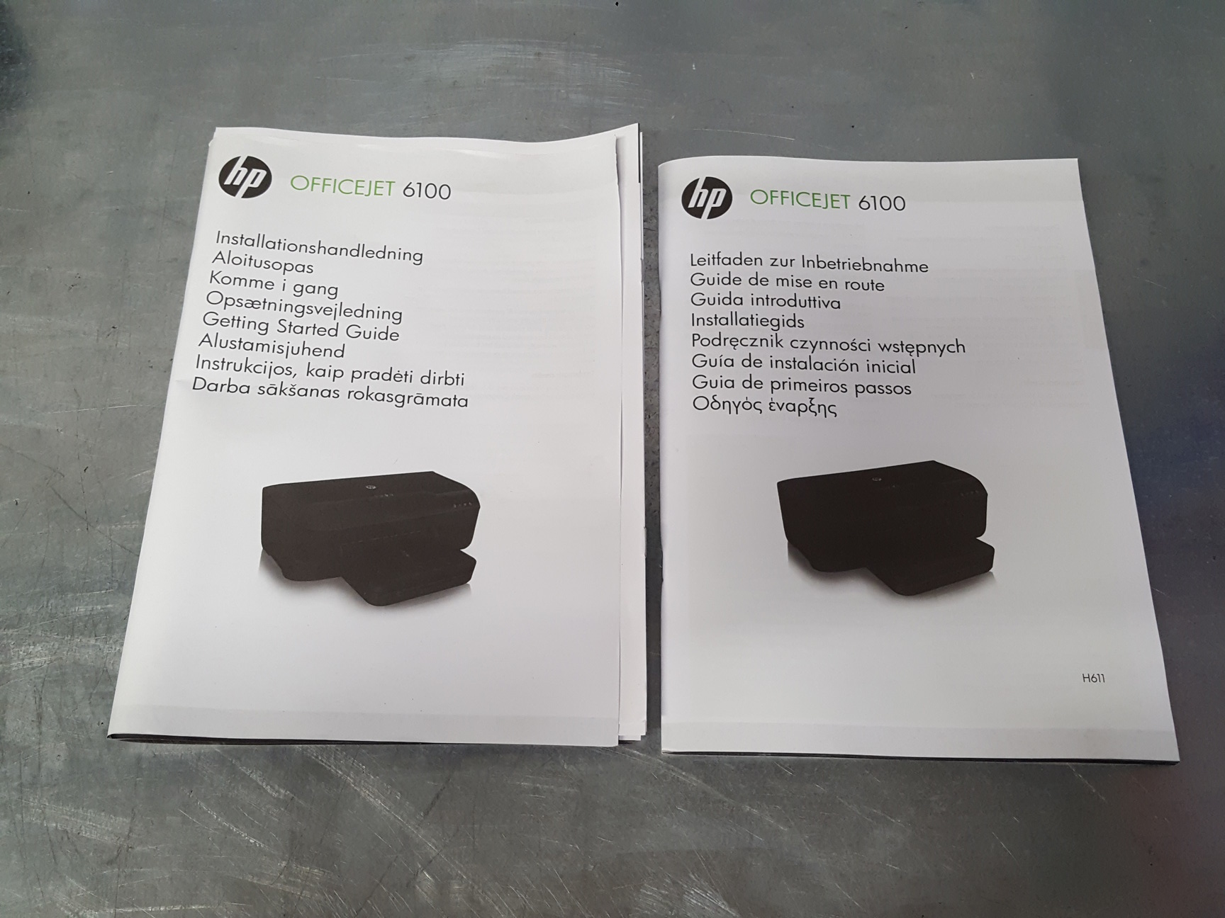 Image of HP 6100 Colour Inkjet Printer with 932 XL Ink