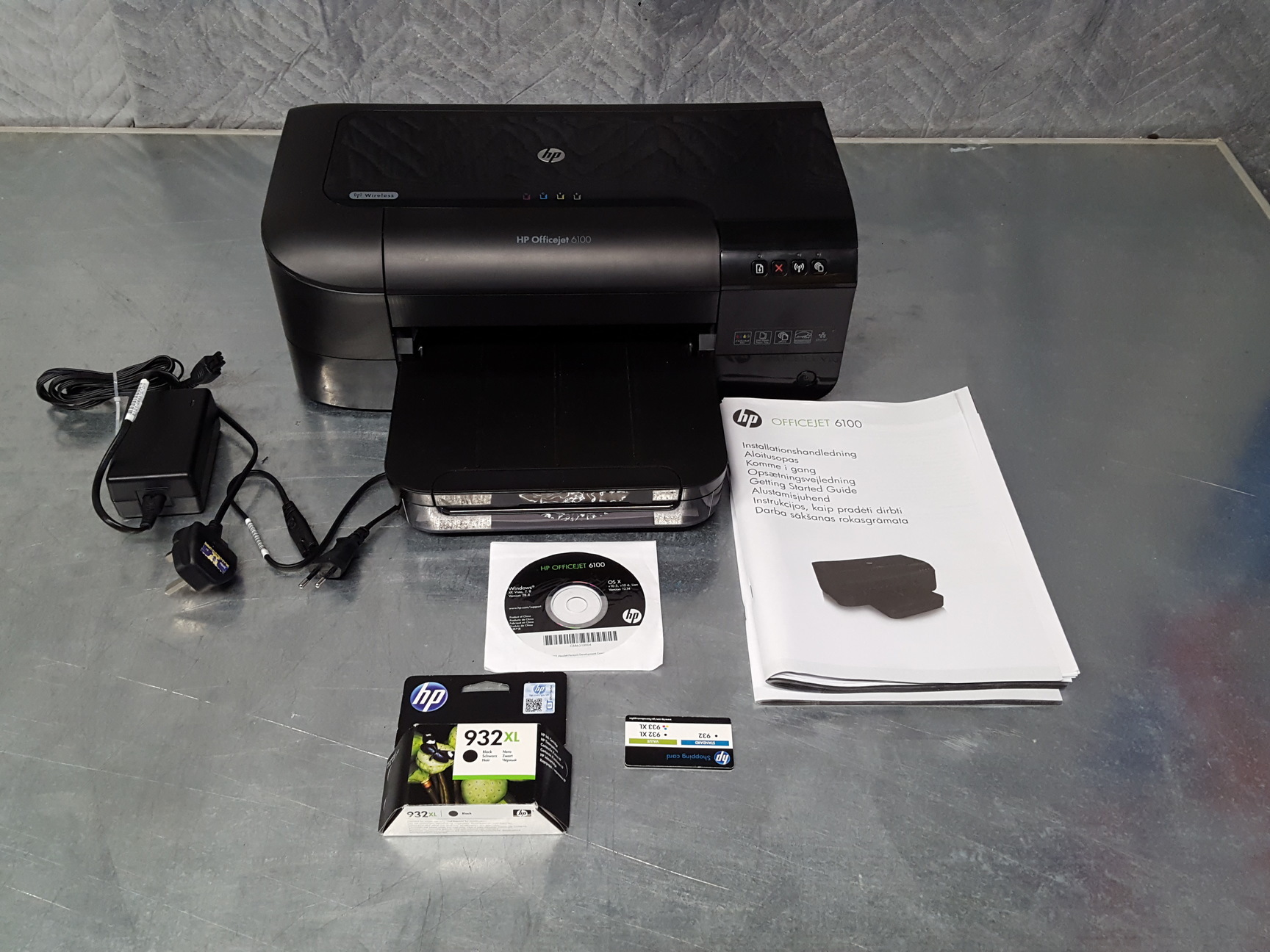 Image of HP 6100 Colour Inkjet Printer with 932 XL Ink