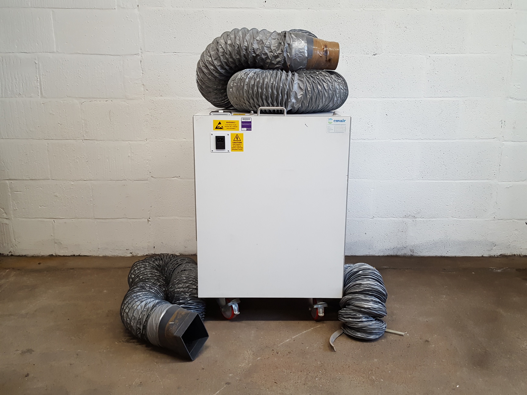 Image of Envair Extraction / Air Scrubber / Purifier Unit - Trolley Mounted 240V Lab