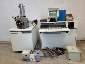 Thumbnail image of ISI ABT Scanning Electron Microscope (SEM) ABT-55 Lab + Edwards VR5 Pump