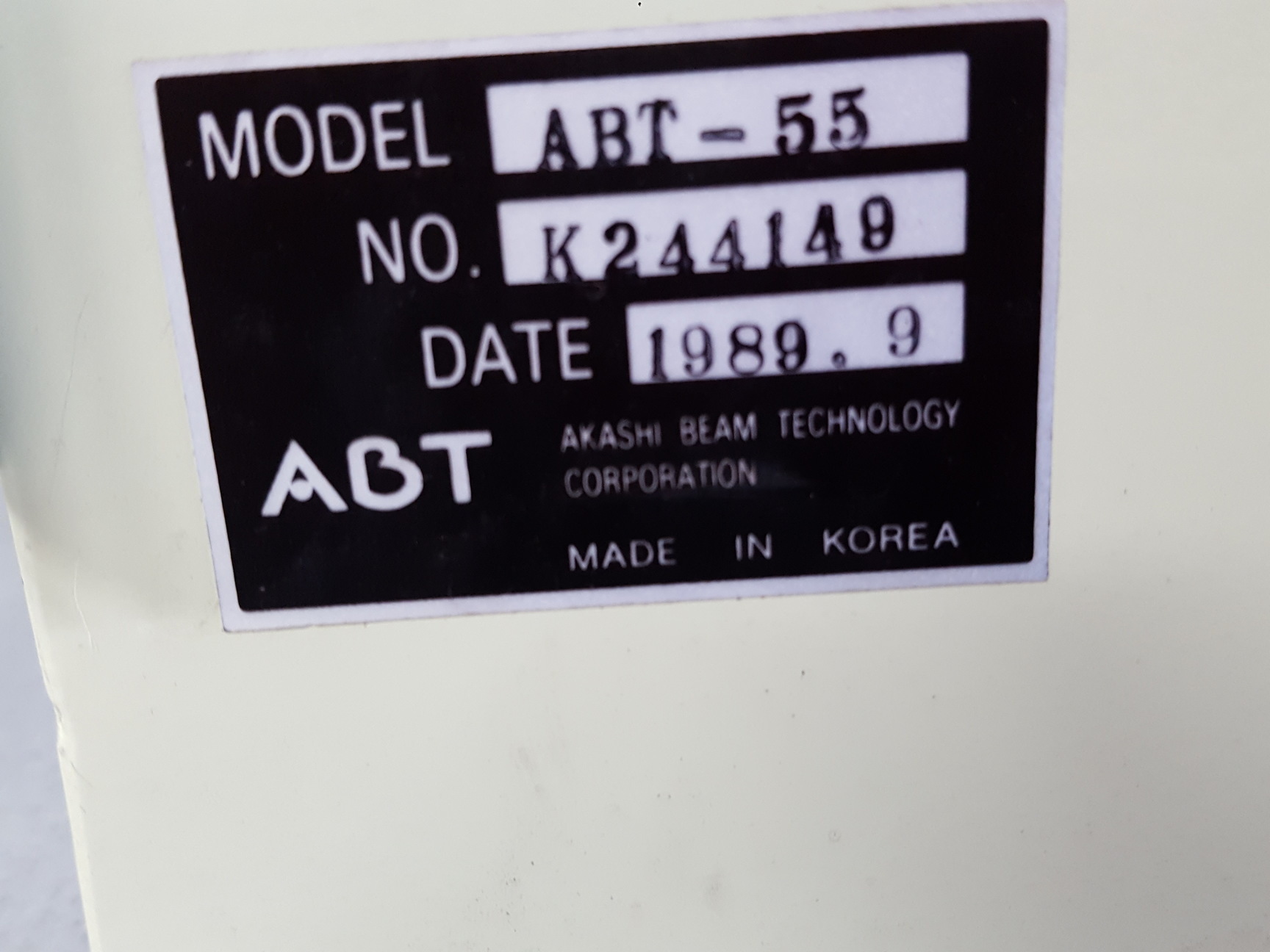Image of ISI ABT Scanning Electron Microscope (SEM) ABT-55 Lab + Edwards VR5 Pump