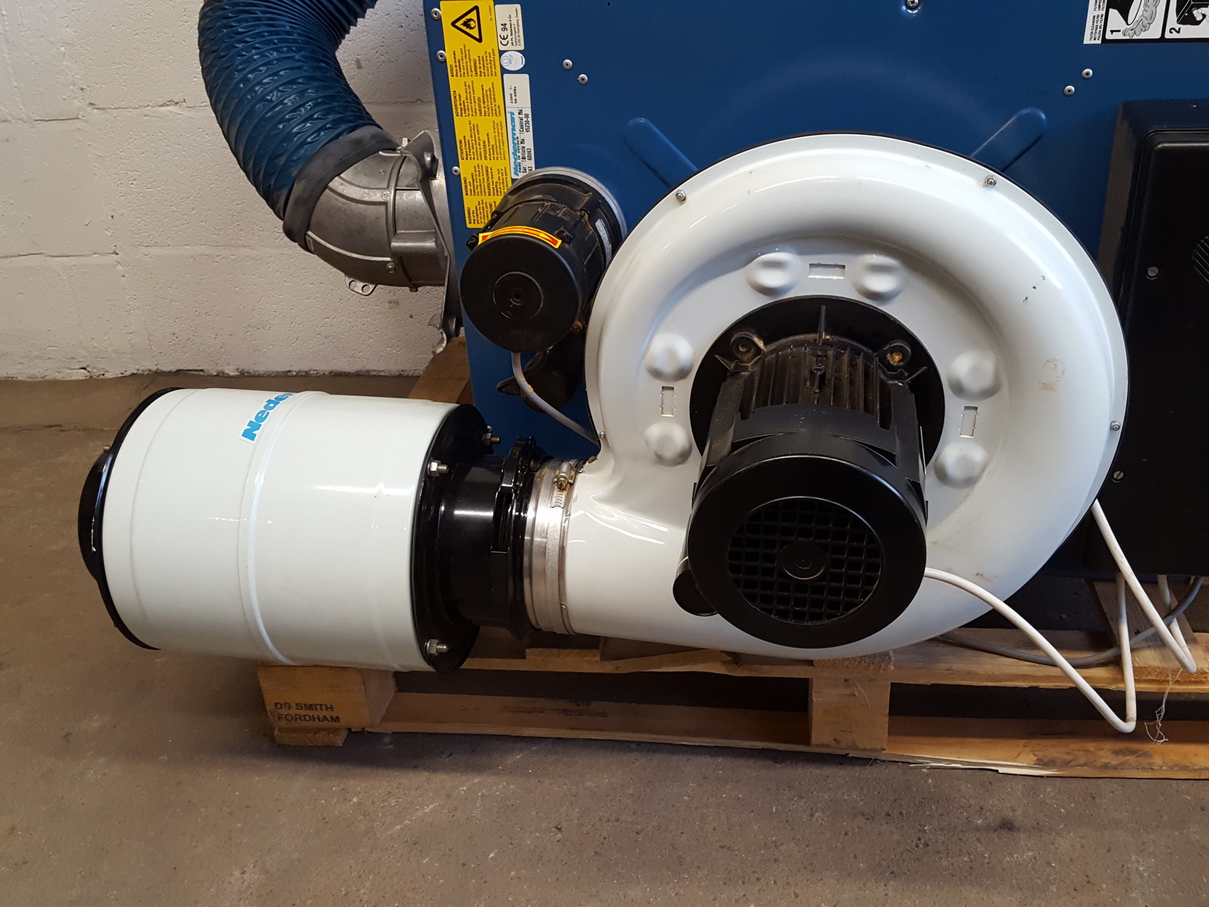 Image of Nederman Extractor Filter Box Model 663 Dust Extraction Unit