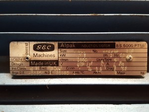 Thumbnail image of Alldays, Peacock & Co Ltd Wind Generator Fan with 3HP Motor (415V) 
