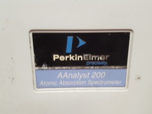 Thumbnail image of Perkin Elmer AAnalyst 200 AA Atomic Absorption Spectrometer Lab