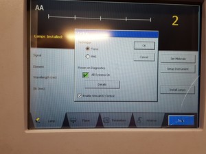 Thumbnail image of Perkin Elmer AAnalyst 200 AA Atomic Absorption Spectrometer Lab