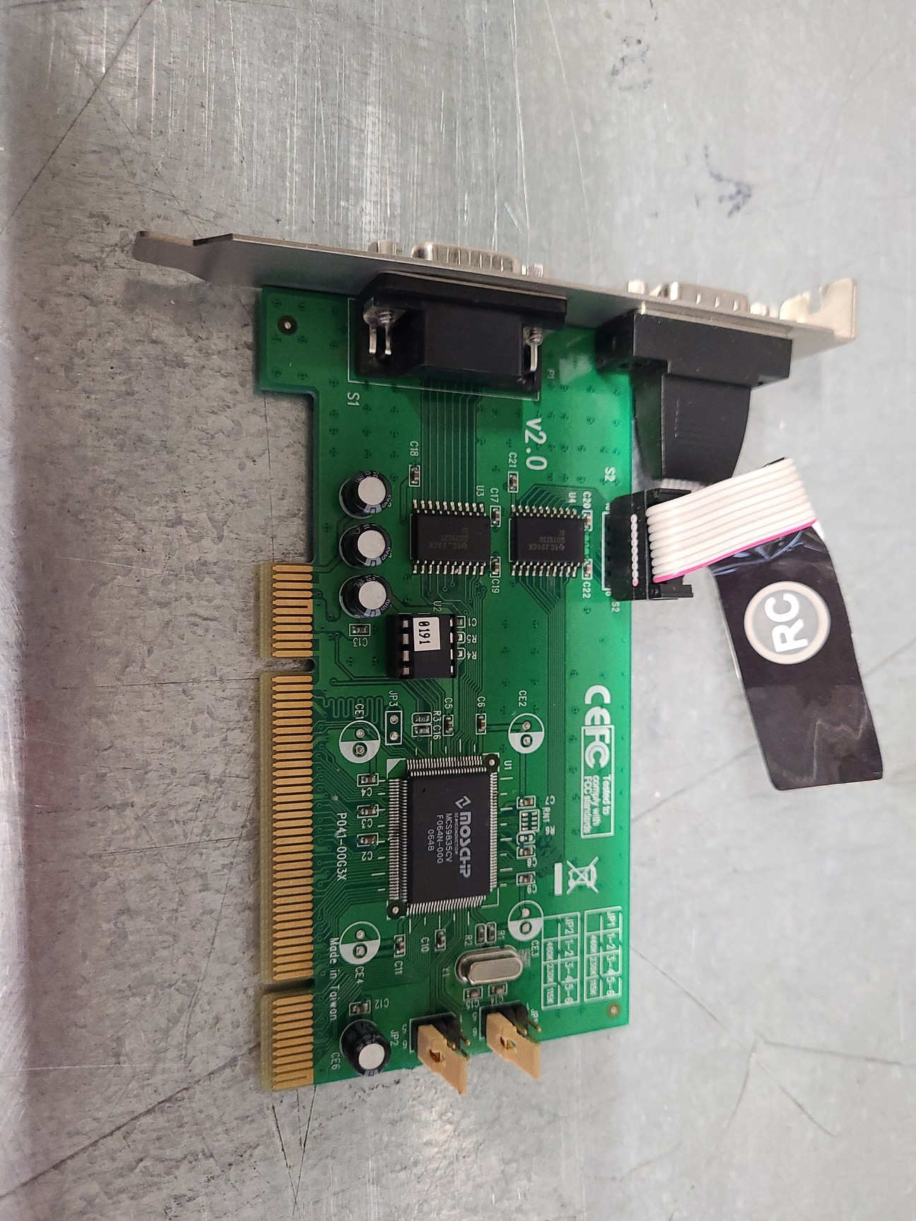 Image of Thermo Scientific Trace GC Ultra TK Analyzer KAV8880545 w/ PC Interface Card Lab