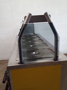 Thumbnail image of Victor Bain-Marie Catering Buffet / Servery Unit with Heat Lamps & Hot Cupboard