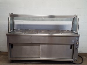 Thumbnail image of Victor Bain-Marie Catering Buffet / Servery Unit with Heat Lamps & Hot Cupboard