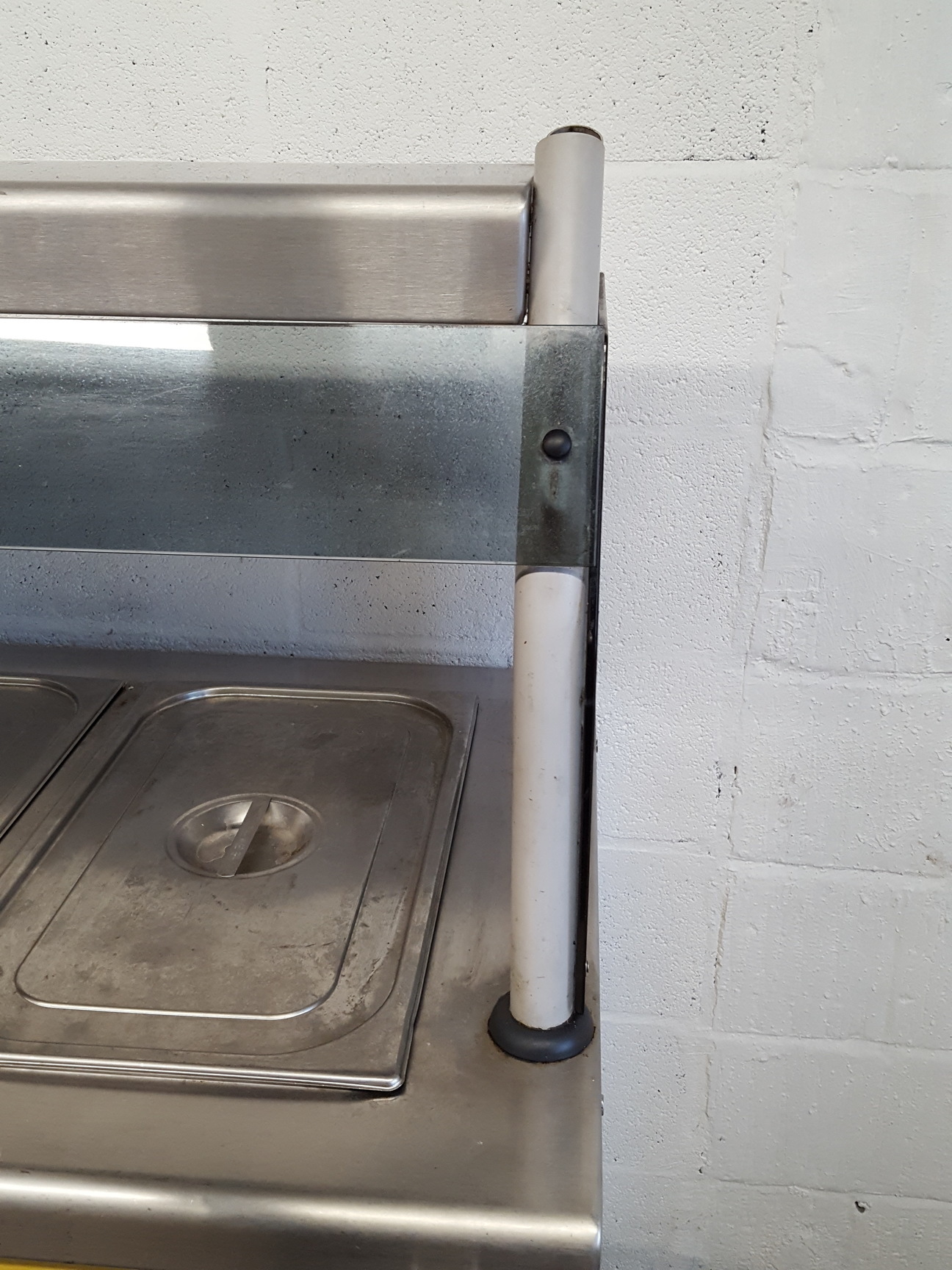 Image of Victor Bain-Marie Catering Buffet / Servery Unit with Heat Lamps & Hot Cupboard