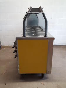 Thumbnail image of Victor Bain-Marie Catering Buffet / Servery Unit with Heat Lamps & Hot Cupboard