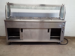 Thumbnail image of Victor Bain-Marie Catering Buffet / Servery Unit with Heat Lamps & Hot Cupboard