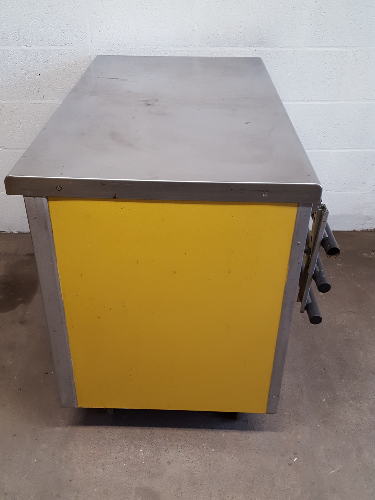 Image of Victor Bain-Marie Catering Buffet / Servery Unit with Heat Lamps & Hot Cupboard