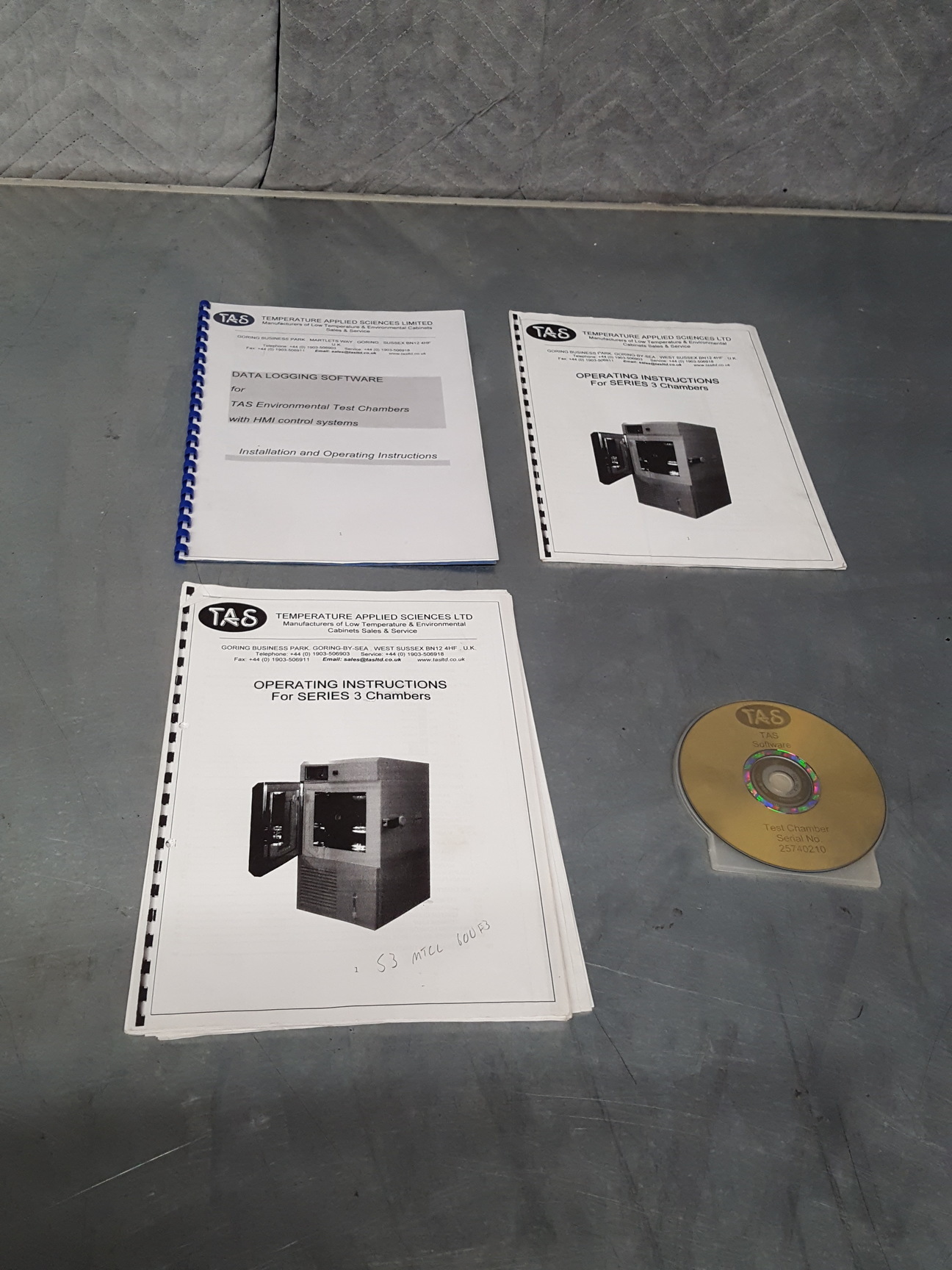 Image of TAS Environmental Test Chamber MTCL 1000 Series 3 Lab 
