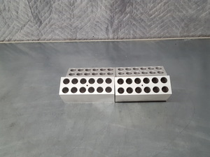 Thumbnail image of 4 x Metal Alloy Tube Dry Block Heater Heating Blocks with 12 x 16mm Wells Lab