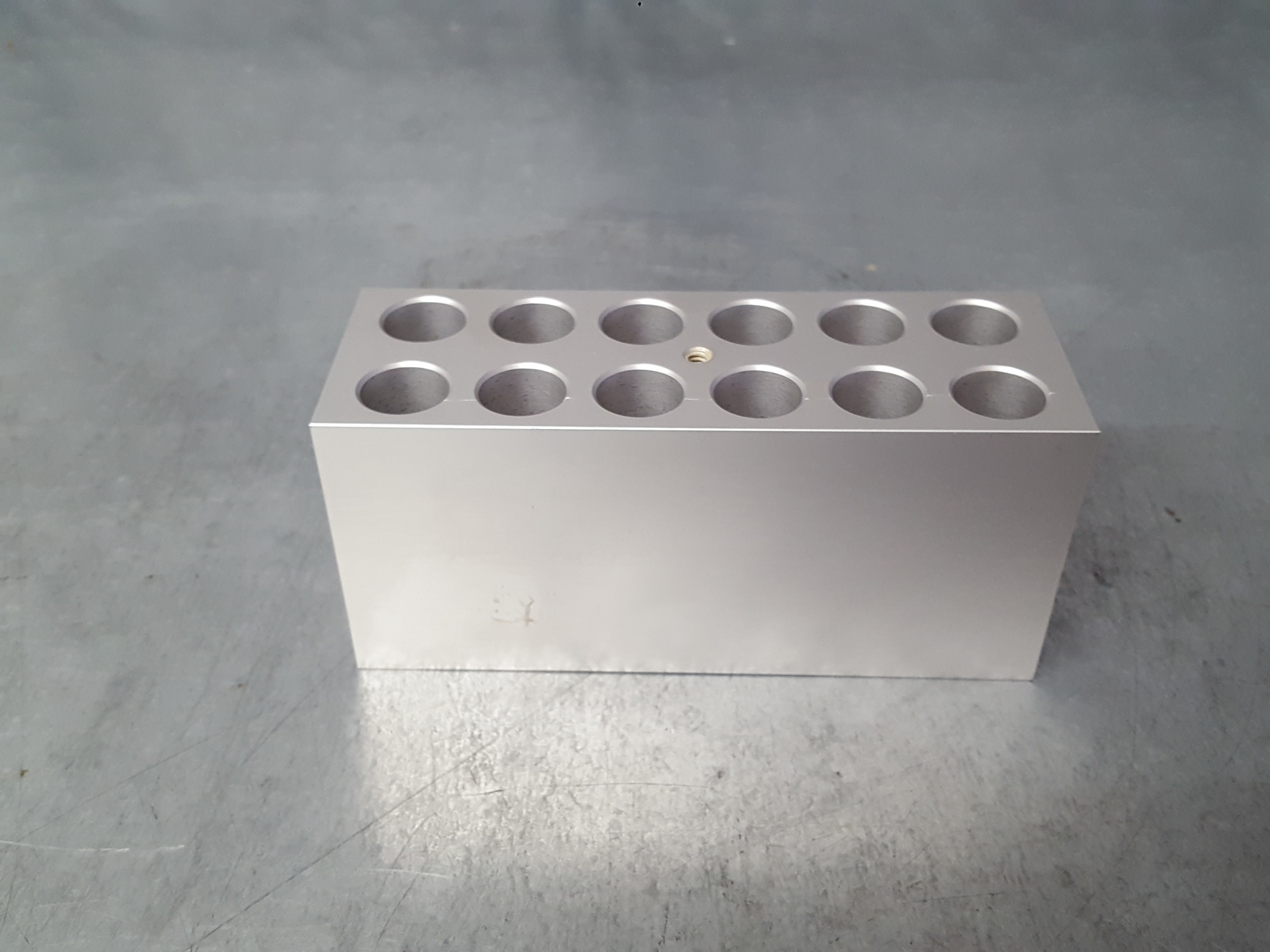 Image of 4 x Metal Alloy Tube Dry Block Heater Heating Blocks with 12 x 16mm Wells Lab