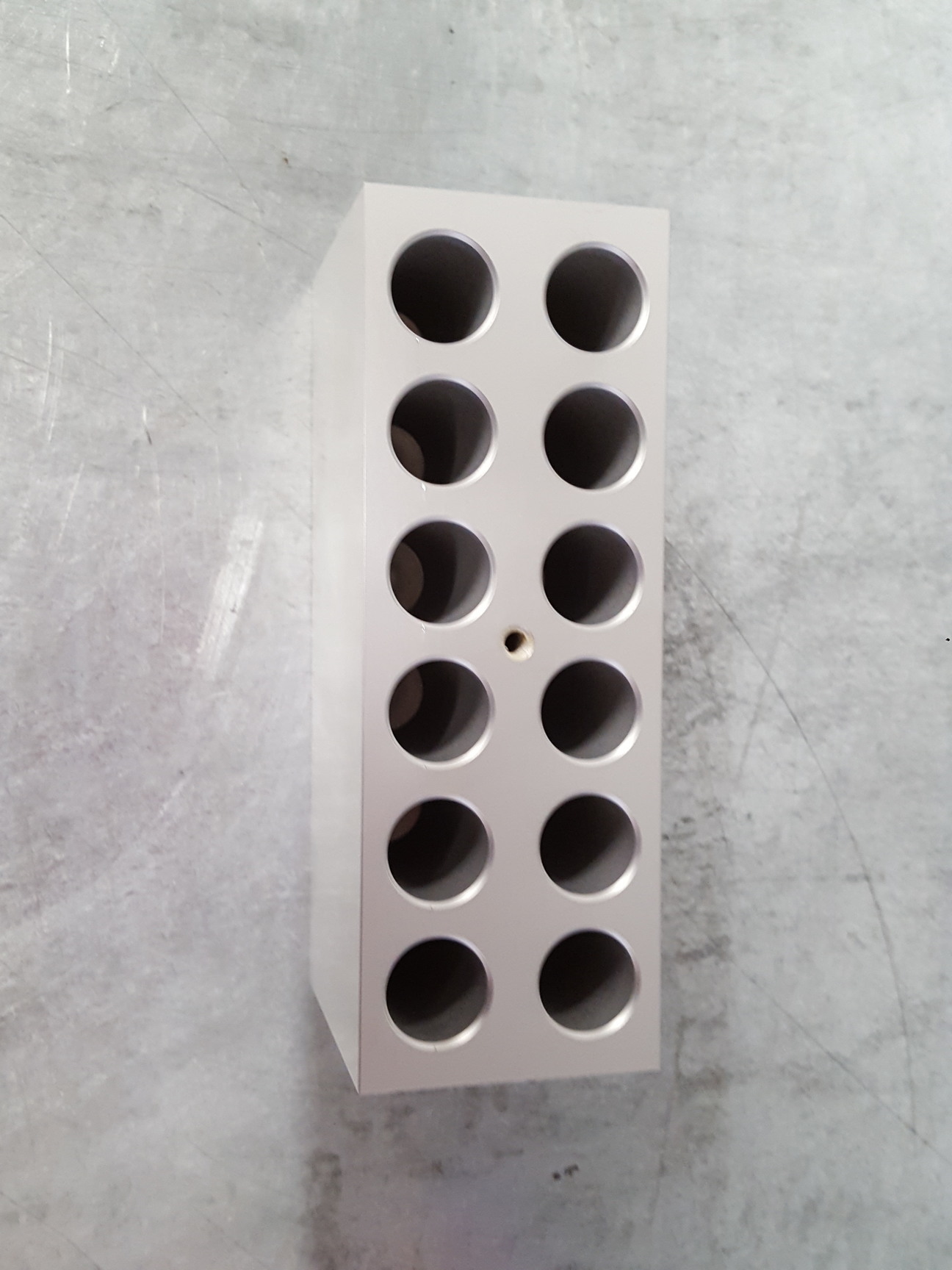 Image of 4 x Metal Alloy Tube Dry Block Heater Heating Blocks with 12 x 16mm Wells Lab