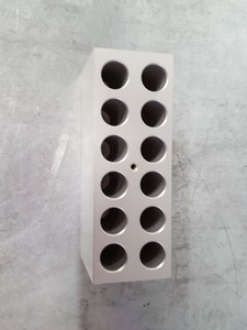Thumbnail image of 4 x Metal Alloy Tube Dry Block Heater Heating Blocks with 12 x 16mm Wells Lab