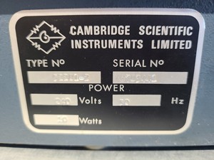 Thumbnail image of Cambridge Scientific Huxley Ultra-Microtome Mk2 Type 52281 Lab