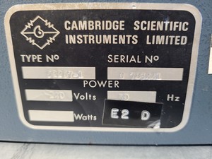 Thumbnail image of Cambridge Scientific Huxley Ultra-Microtome Mk2 Type 52281 Lab