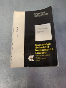Thumbnail image of Cambridge Scientific Huxley Ultra-Microtome Mk2 Type 52281 Lab