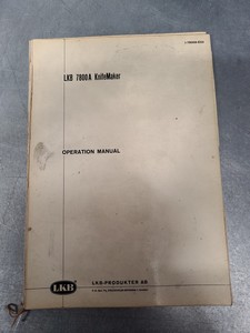 Thumbnail image of LKB Knifemaker Type 7801 A - Microtome Glass Knife Maker Lab
