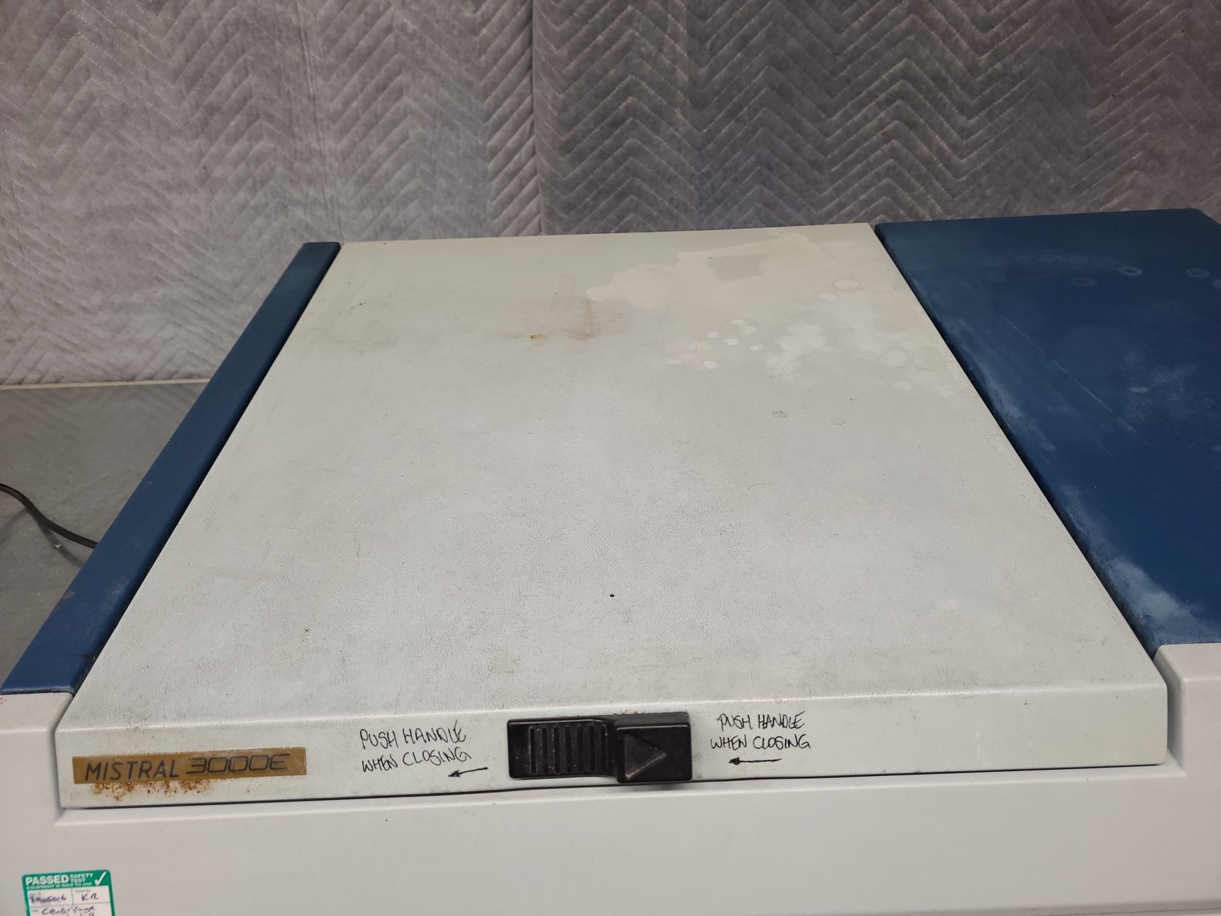Image of MSE Mistral 3000E Benchtop Centrifuge + 3660RPM 4x 750mL Bucket Rotor Lab