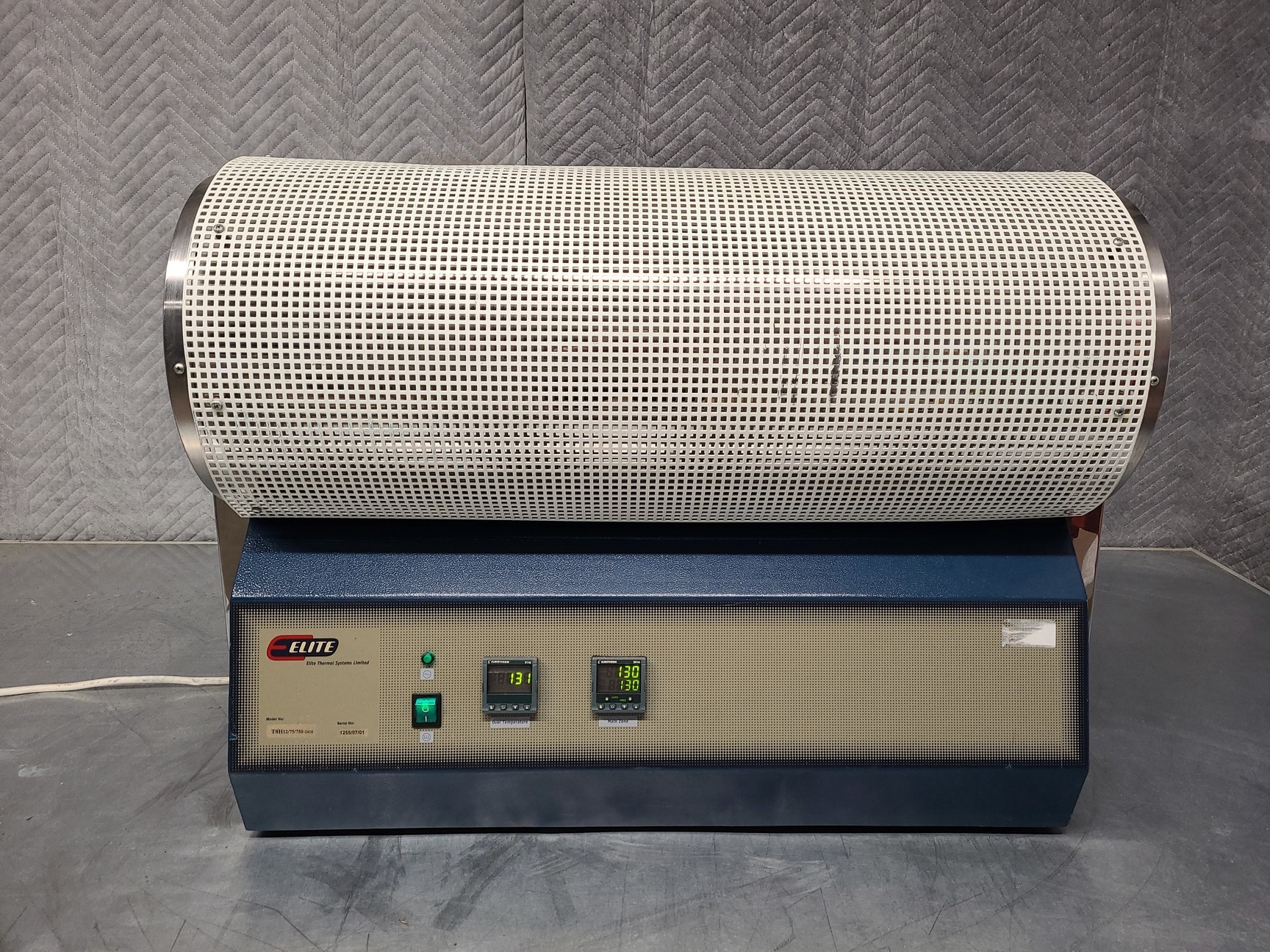 Image of Elite Thermal Systems Single Zone Tube Furnace TSH12/75/750 Lab