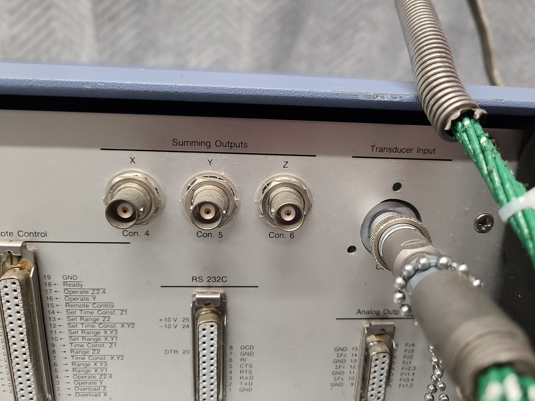 Image of Kistler 3D Biomechanics Force Plate Type 9286B &  9863A 8-Channel Unit Lab 9281B