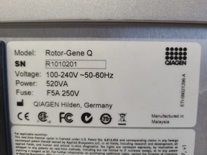 Thumbnail image of QIAGEN Rotor-Gene Q Real-Time PCR RT-PCR System + Rotors Lab