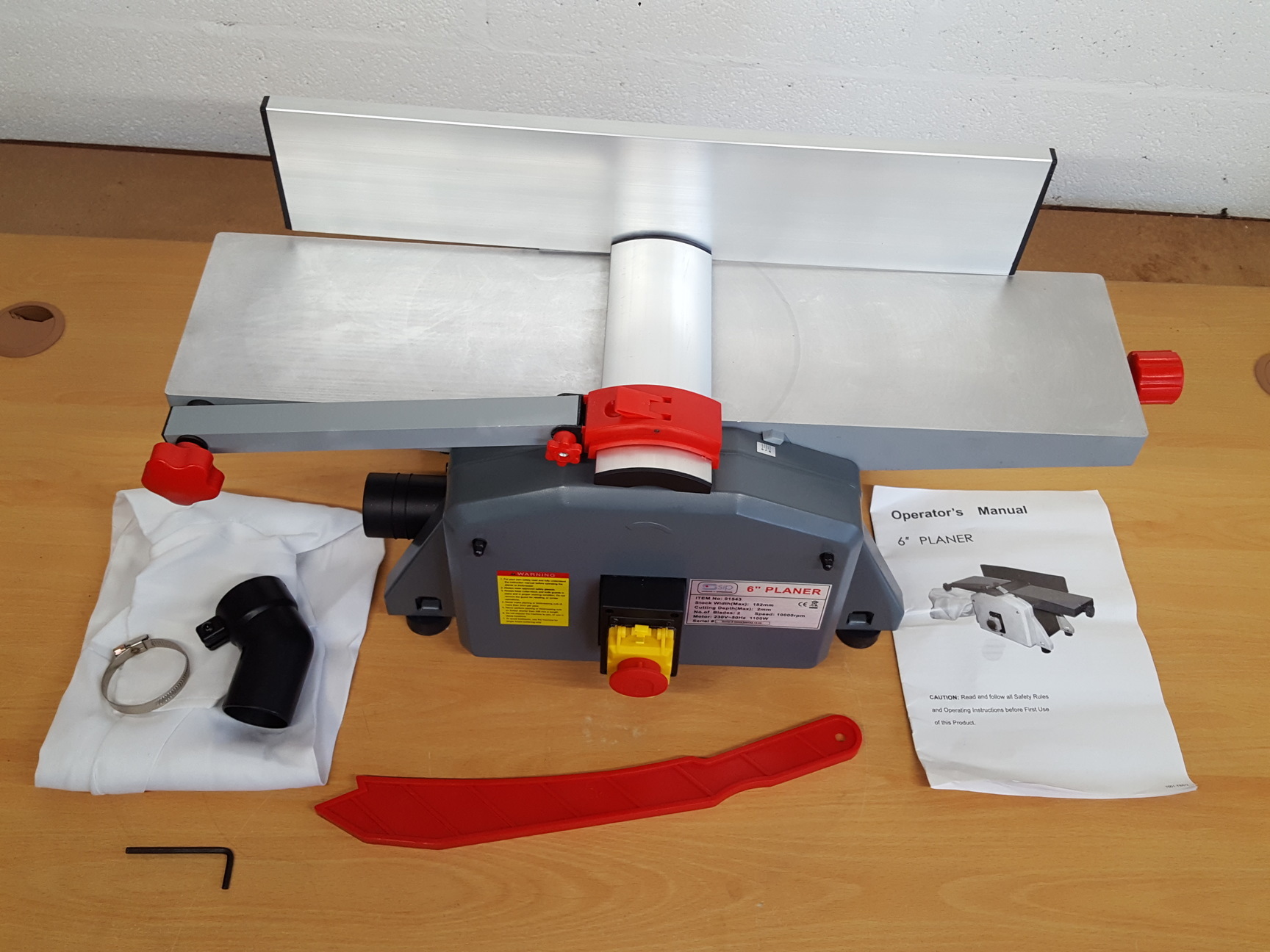 Image of SIP 6" WOOD PLANER 1100W 