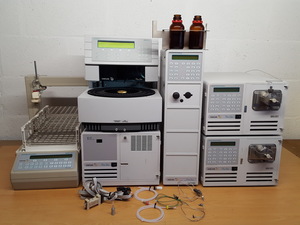 Thumbnail image of Varian ProStar HPLC System - Modules 500, 210, 701, 410, 325 UV/VIS Detector Lab