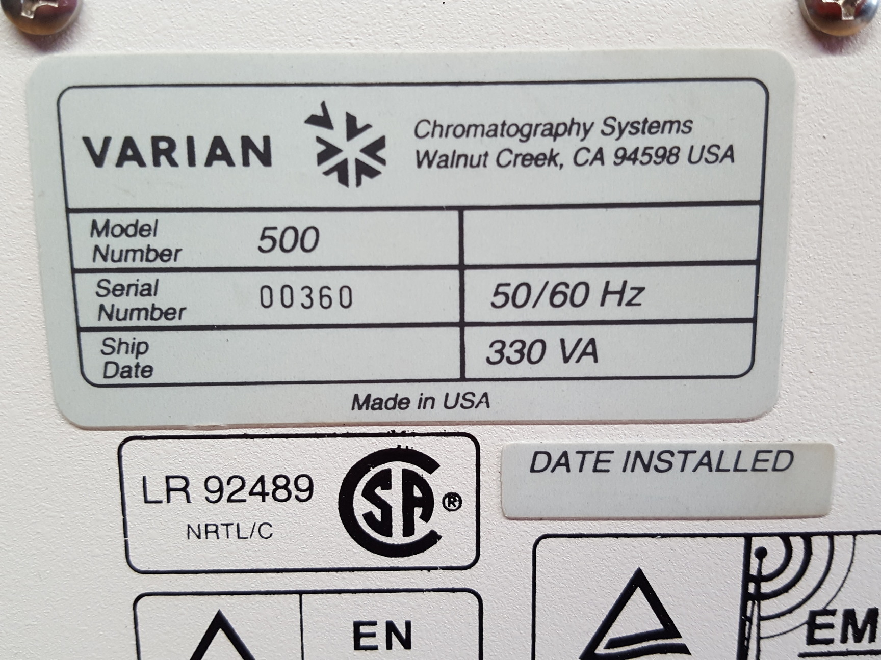 Image of Varian ProStar HPLC System - Modules 500, 210, 701, 410, 325 UV/VIS Detector Lab