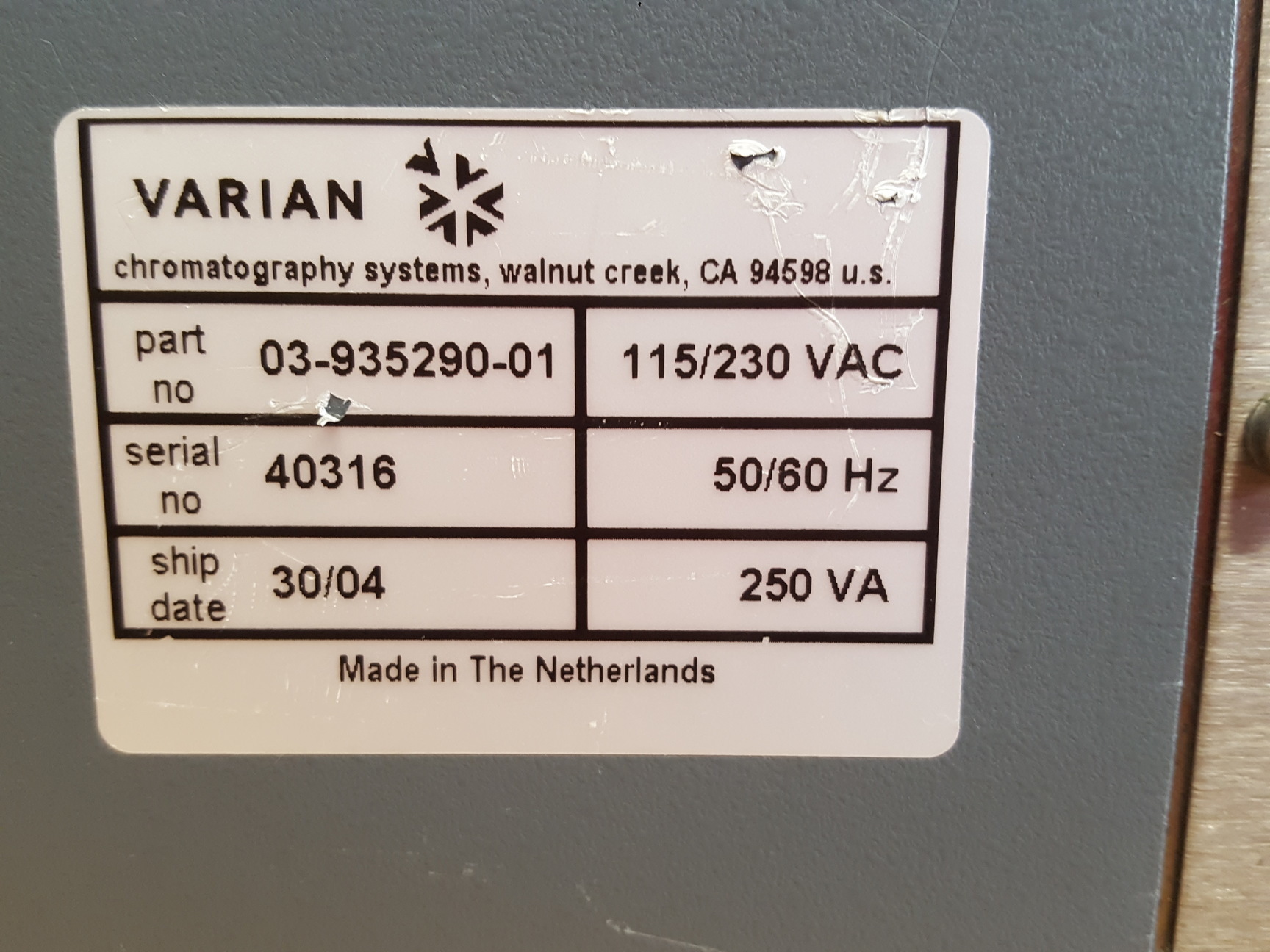 Image of Varian ProStar HPLC System - Modules 500, 210, 701, 410, 325 UV/VIS Detector Lab