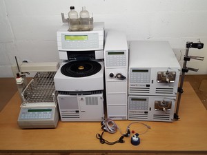 Thumbnail image of Varian ProStar HPLC System - Modules 210, 701, 410, UV/VIS Detector 325, 500 Lab