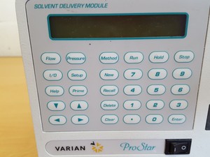 Thumbnail image of Varian ProStar HPLC System - Modules 210, 701, 410, UV/VIS Detector 325, 500 Lab