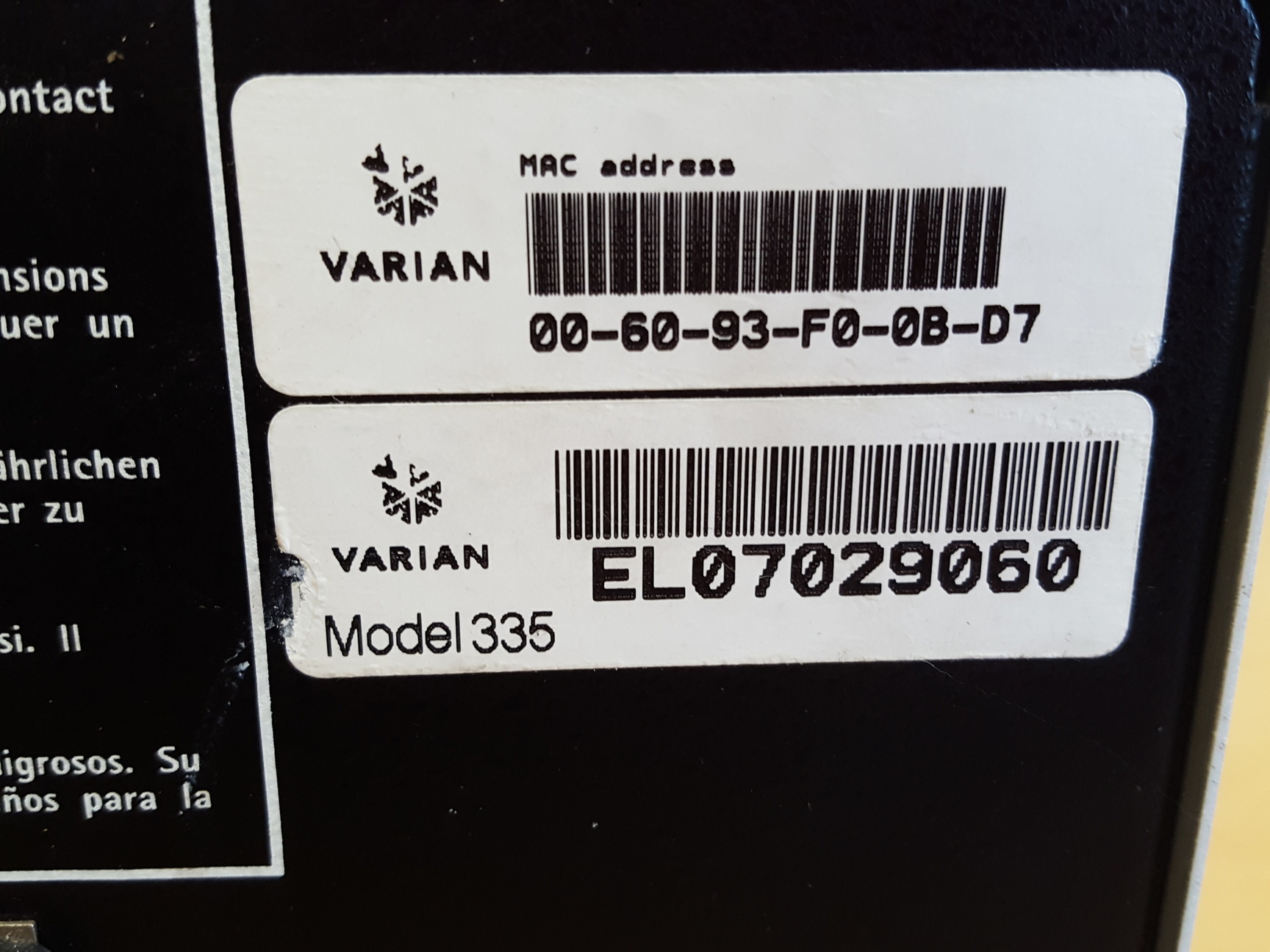 Image of Varian ProStar HPLC System - Modules 210, 701, 410, UV/VIS Detector 325, 500 Lab