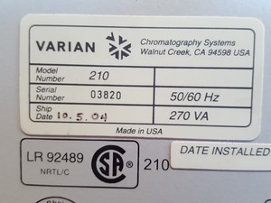 Thumbnail image of Varian ProStar HPLC System - Modules 210, 701, 410, UV/VIS Detector 325, 500 Lab