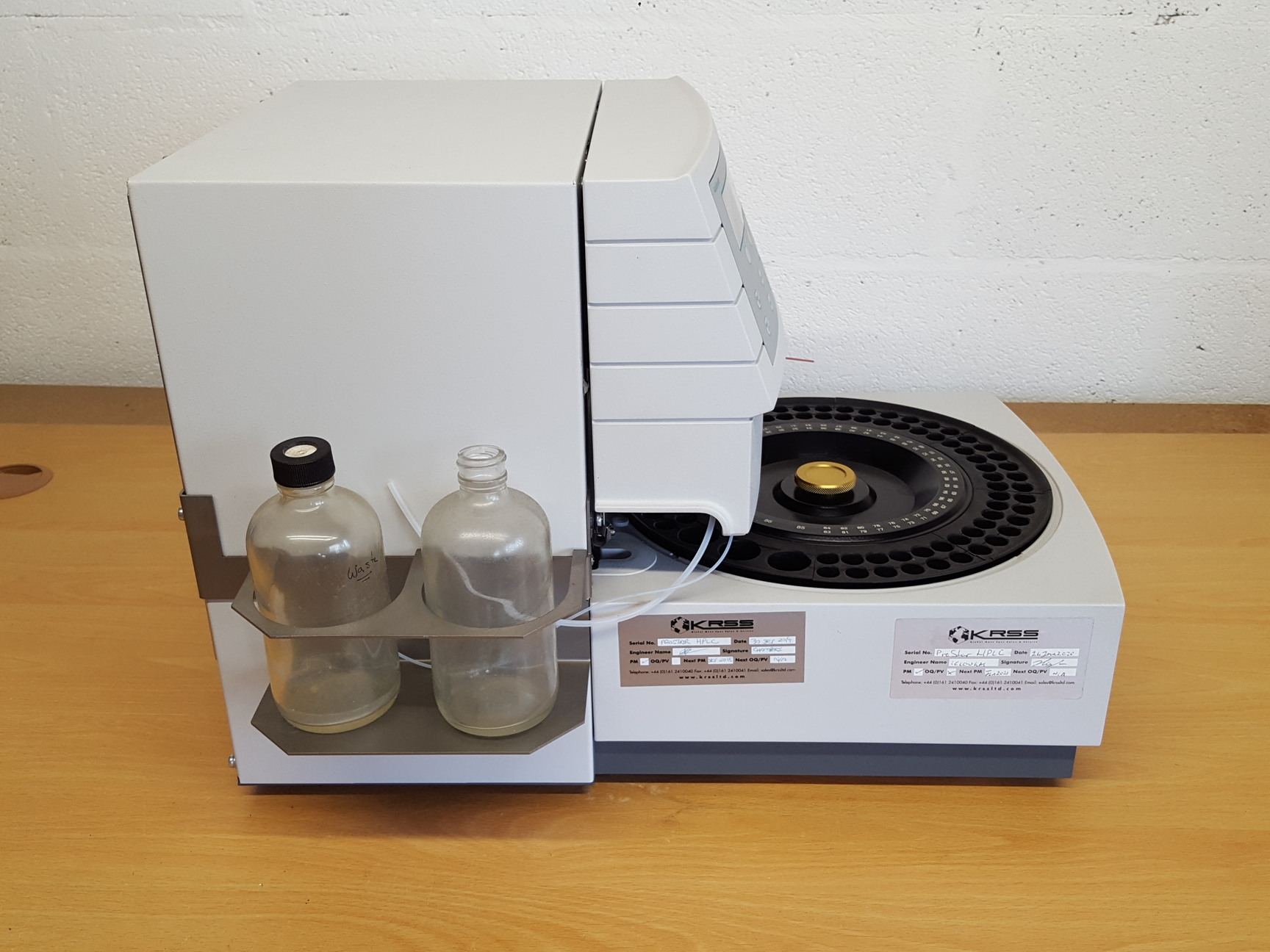 Image of Varian ProStar HPLC System - Modules 210, 701, 410, UV/VIS Detector 325, 500 Lab