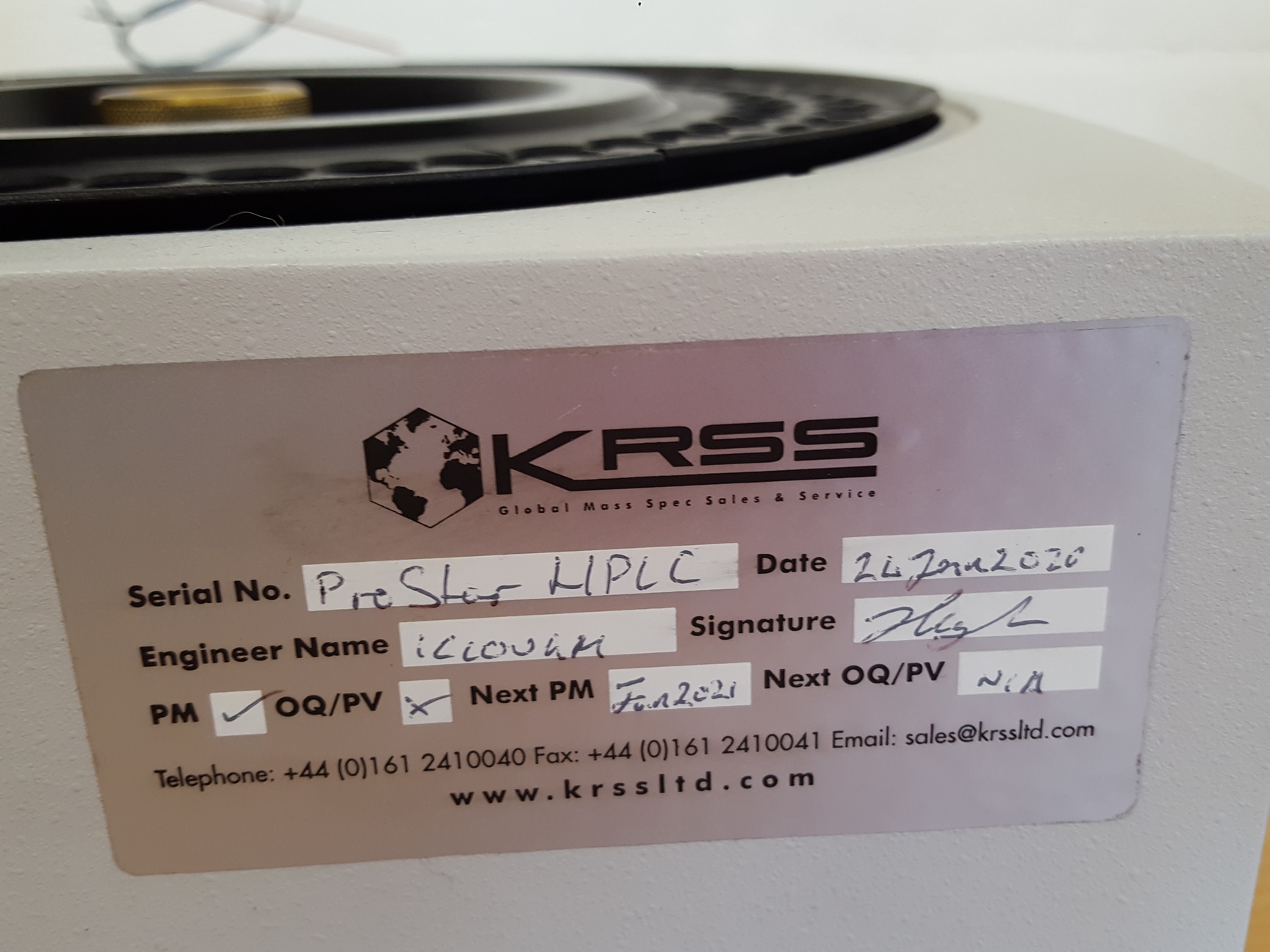Image of Varian ProStar HPLC System - Modules 210, 701, 410, UV/VIS Detector 325, 500 Lab