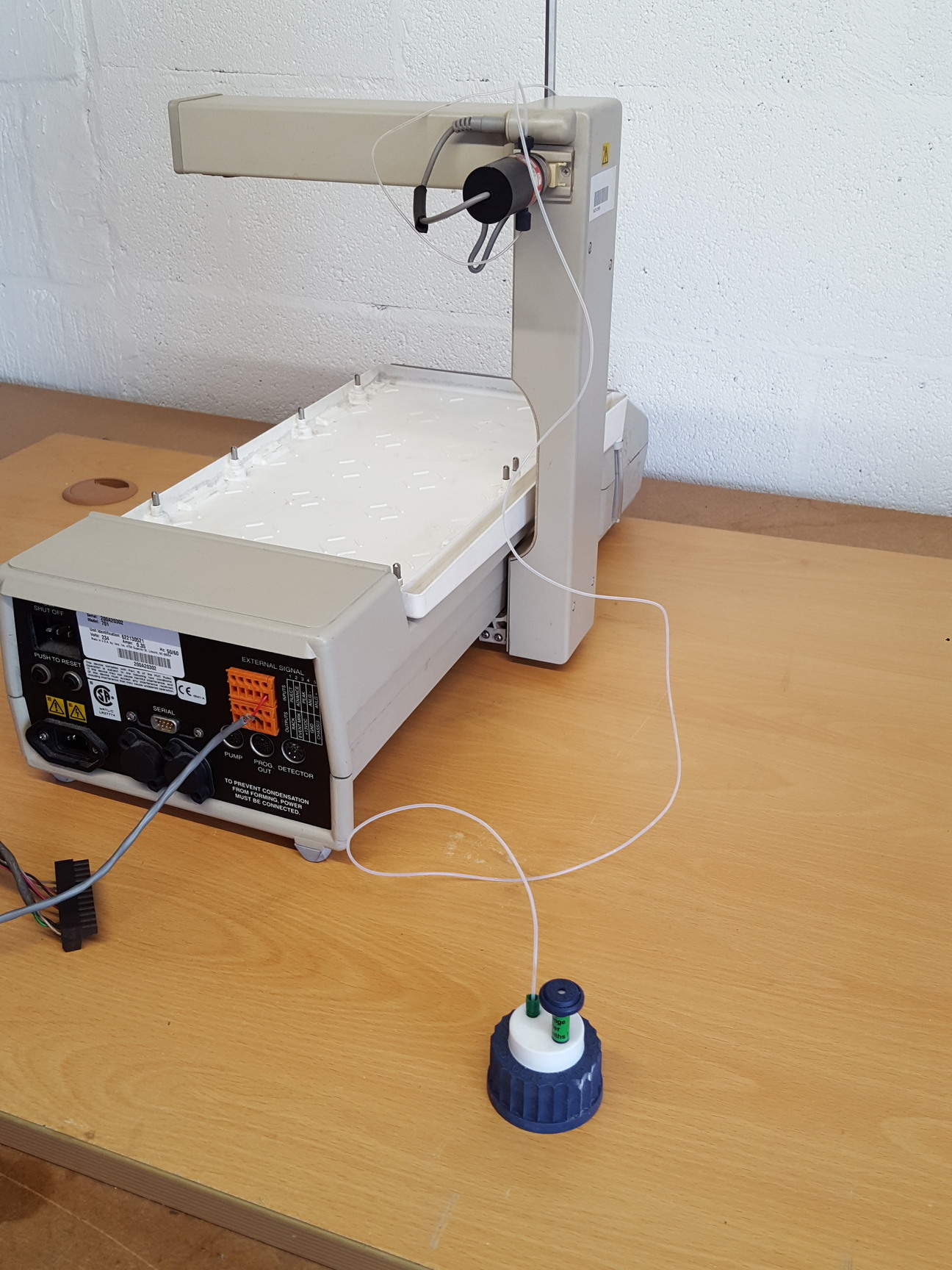 Image of Varian ProStar HPLC System - Modules 210, 701, 410, UV/VIS Detector 325, 500 Lab