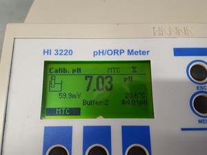 Thumbnail image of Hanna Instruments HI 3220 pH/ORP Meter Lab