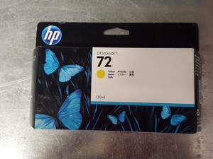 Thumbnail image of Job Lot 32 x HP 72 130mL Designjet High Capacity Yellow Toner Ink Cartridges 