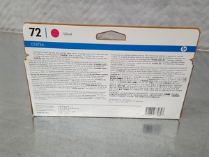 Thumbnail image of 34 x HP 72 Designjet High Capacity Magenta Toner Ink Cartridges 130mL Printer
