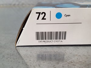 Thumbnail image of 40 x HP 72 Designjet High Capacity Cyan Toner Printer Ink Cartridges 130mL